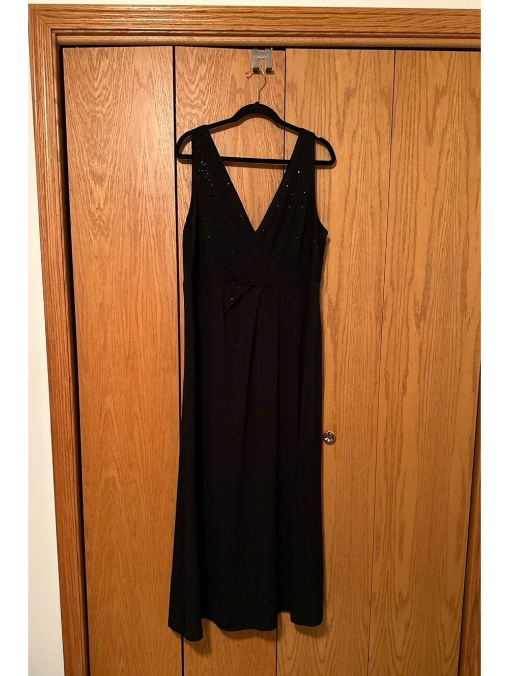 Sparkly Black Dress 6X